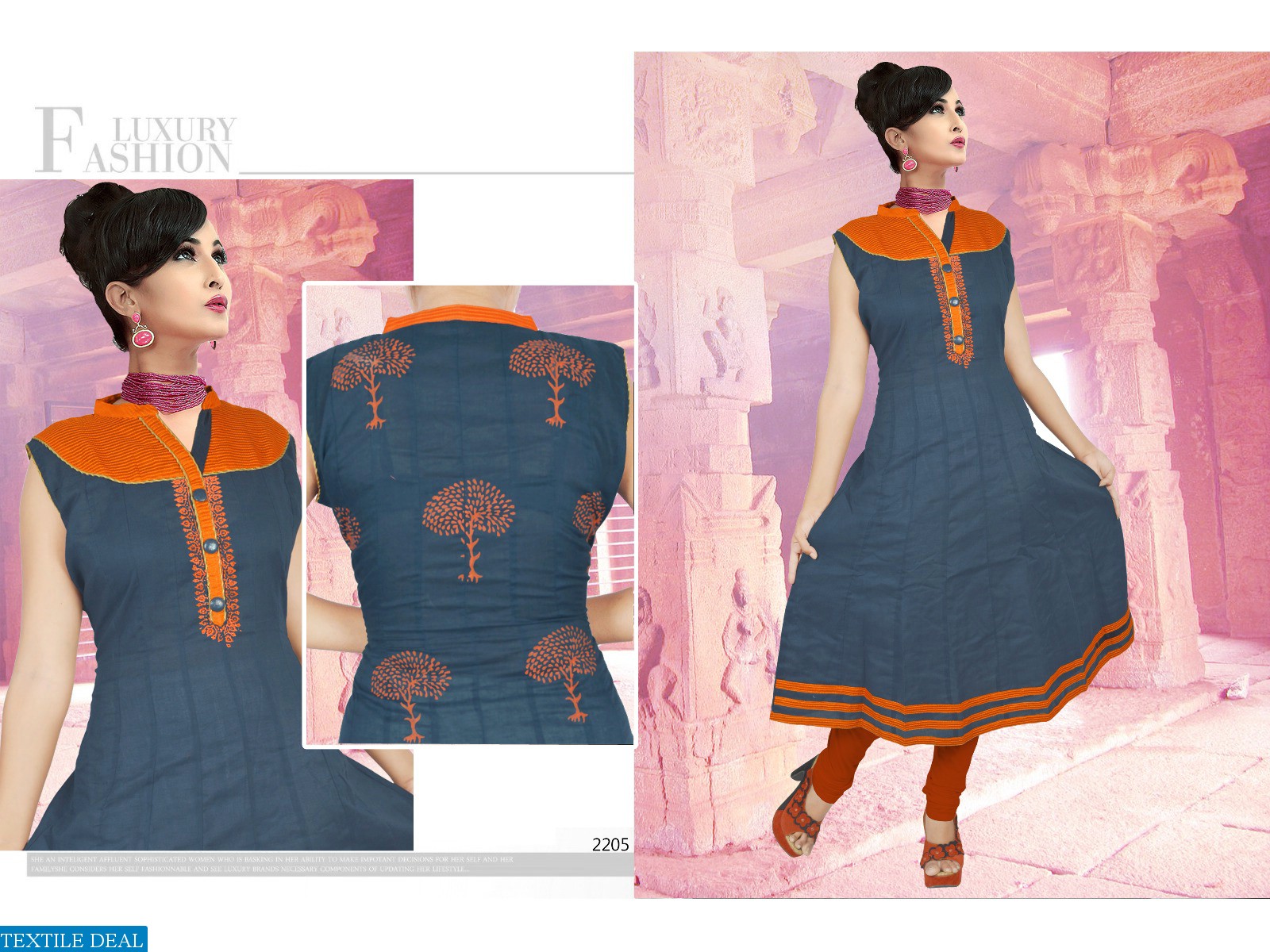 Sp Taaj Wholesale Cotton anarkali kurtis